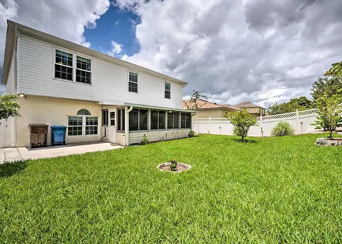Game Room, Fenced Yard! Extended Base Near Wdw